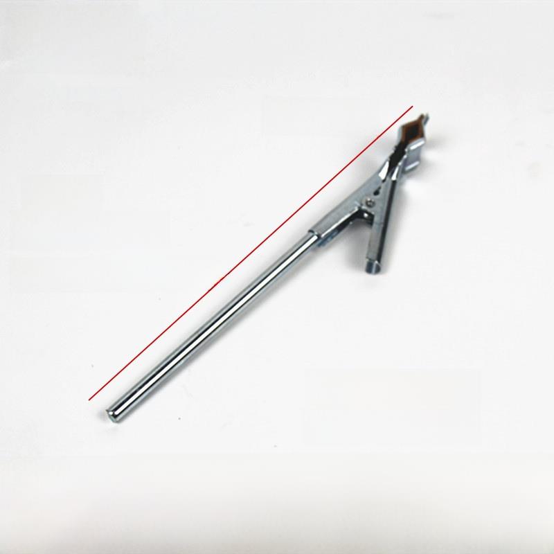 大型推式金属试管夹烧瓶夹铁夹弹簧式固定夹教学仪器实验设备