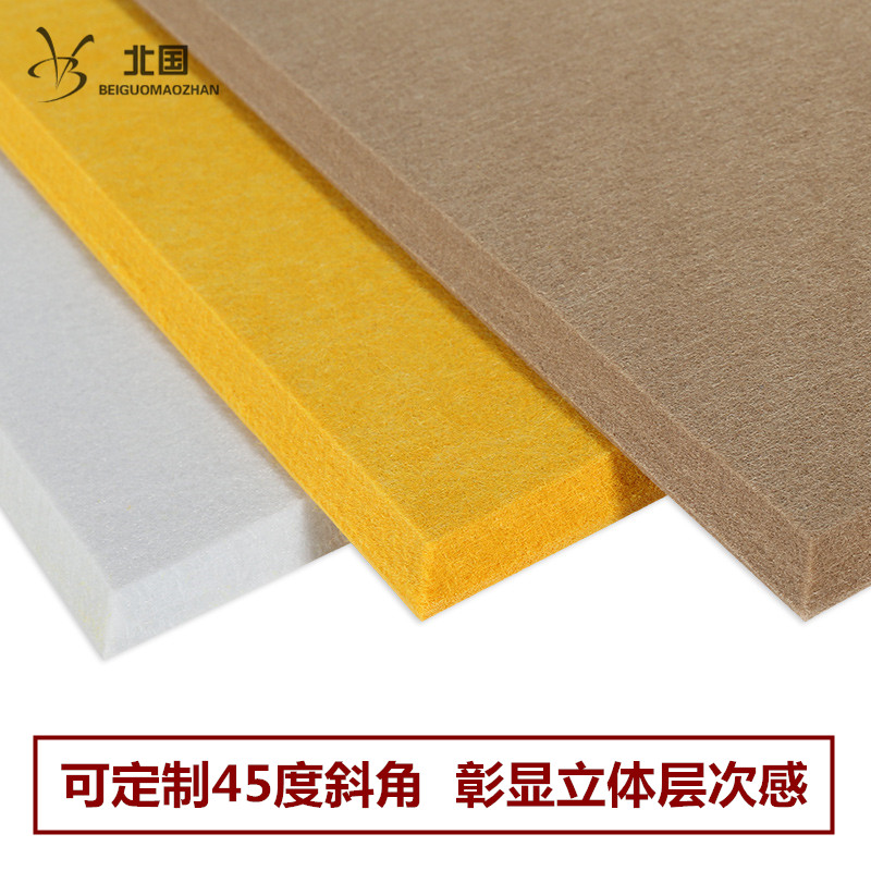 定制彩色毛毡板墙毡软木板照片墙贴背景板学校幼儿园留言板