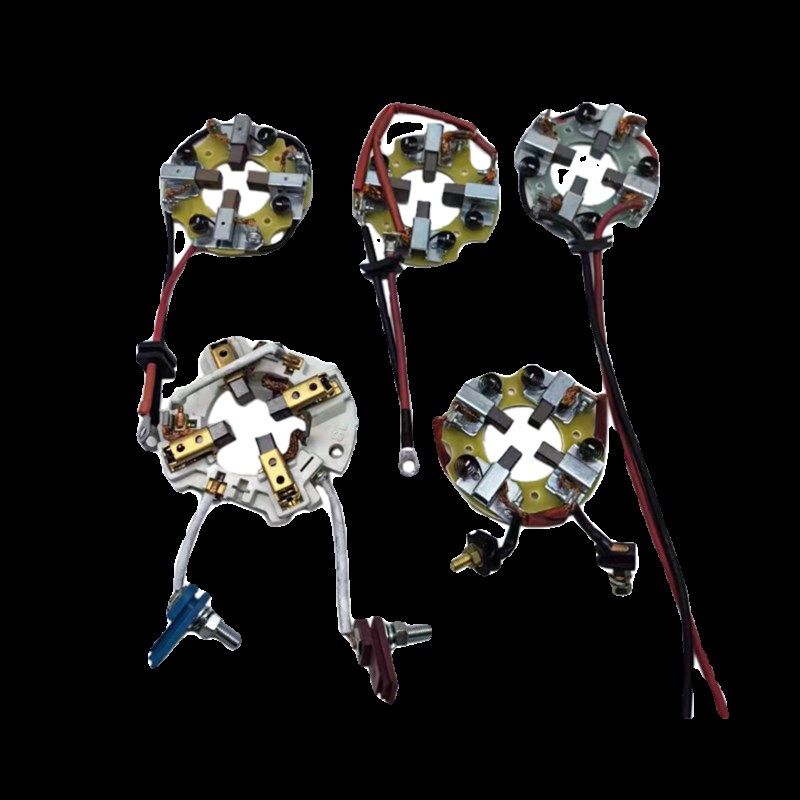 电动搬运叉车行走电机碳刷架总成中力合力杭叉加诺力驱动马达