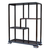 红木小博古架茶壶架子紫光檀多宝格实木展示架茶具架底座