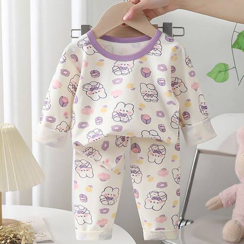 儿童秋衣秋裤家居服套装宝宝童装