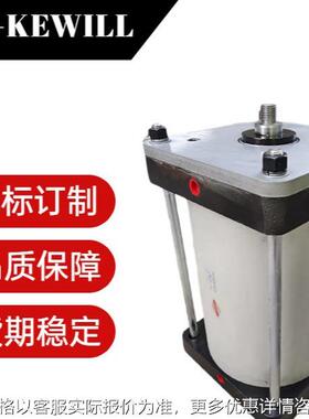 纸厂设备300mm缸径铁端盖铝缸体DTSC300-315-FA非标大口径气缸