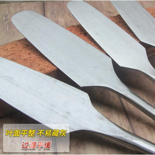 轻薄胶泥砖刀小号圆头金色不锈钢瓦刀泥瓦工砌墙刀轻型双面泥灰刀