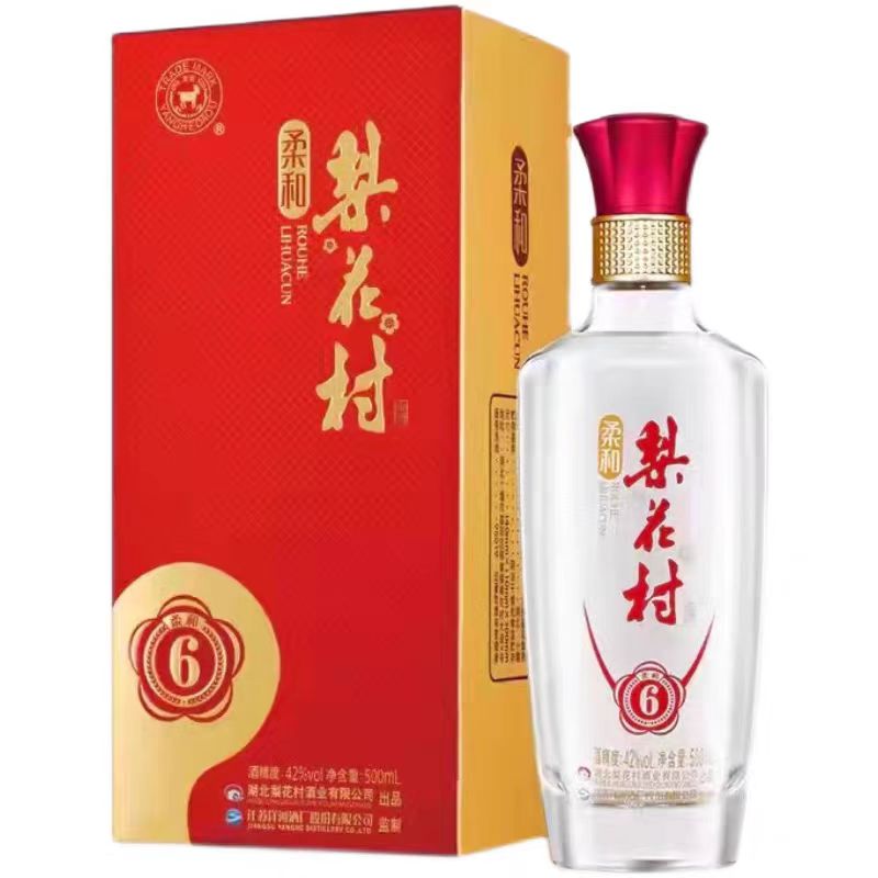 梨花村浓香型纯粮白酒42°500ml