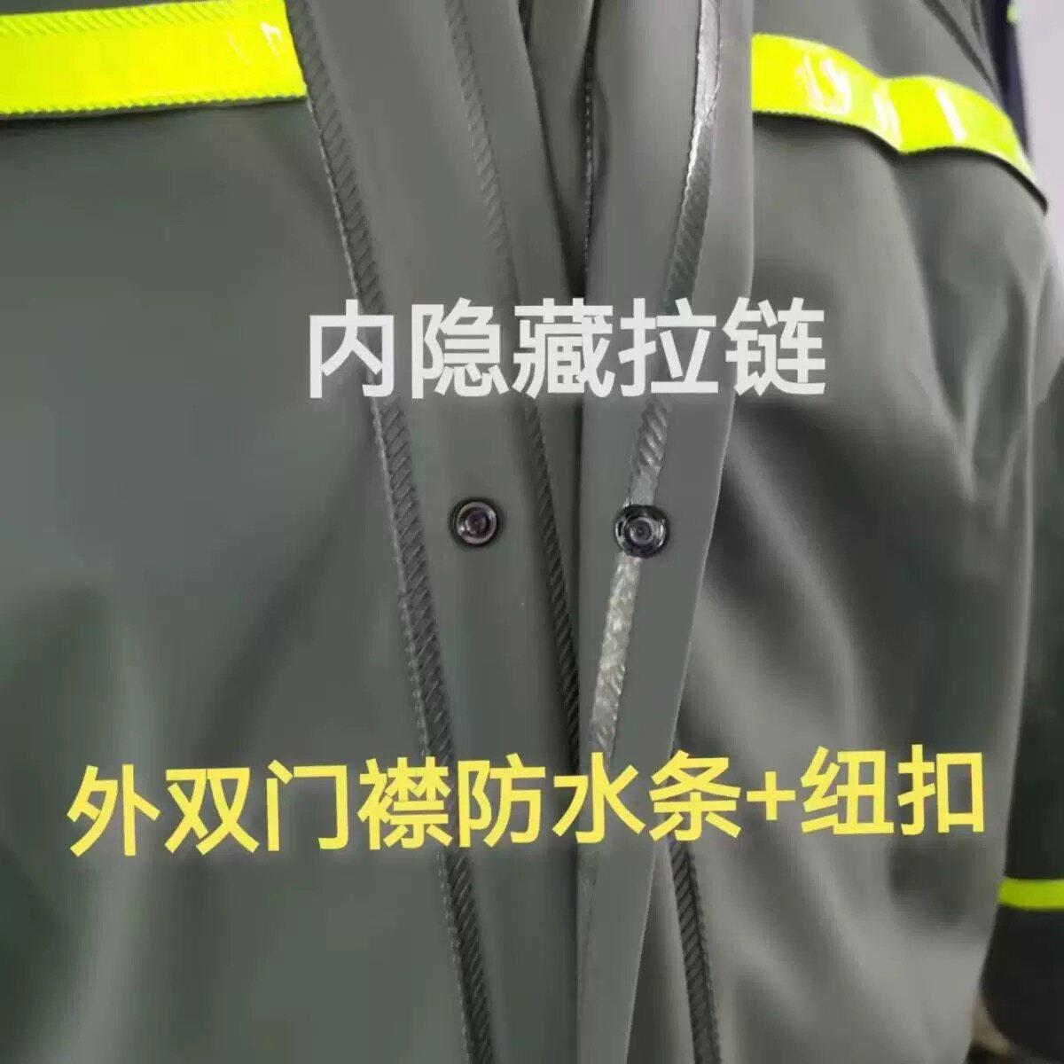 大码外卖骑雨衣雨手裤套装加A大加肥分体耐磨刮特外全身防水超户