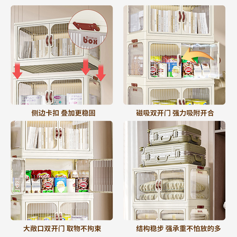 桌下书架免安装置物架可移动儿童书柜落地家用宿舍防尘多层收纳柜