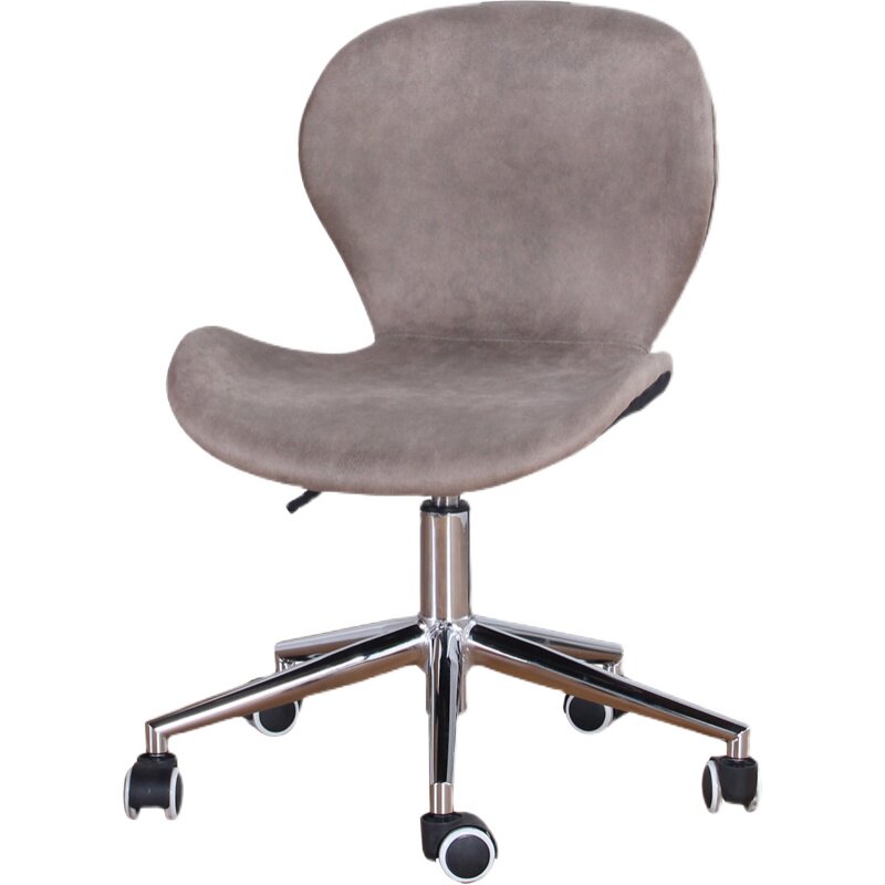 科技布轻奢电脑椅家用座椅靠背办公椅小型升降椅小巧转椅书桌椅子