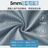 工作服打磨喷漆防尘耐脏灰养殖猪场专用透气防臭分体式 防护服男女