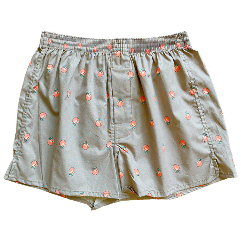 阿罗裤男士中腰宽松舒适平角内裤男生四角裤纯棉夏季薄款家居短裤,女士内衣/男士内衣/家居服,男阿罗裤,淘宝优惠券,粉丝福利购,淘宝优惠卷