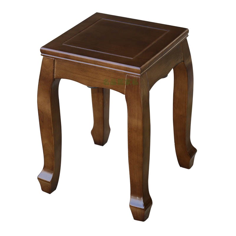 实木餐桌凳榫卯方凳四大方凳子创意钢琴凳吃饭餐厅凳可叠加方凳子