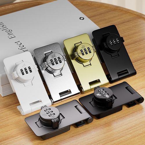 密码锁柜子储物柜抽屉锁玻璃门木门锁牌带锁门锁免打孔机械门锁