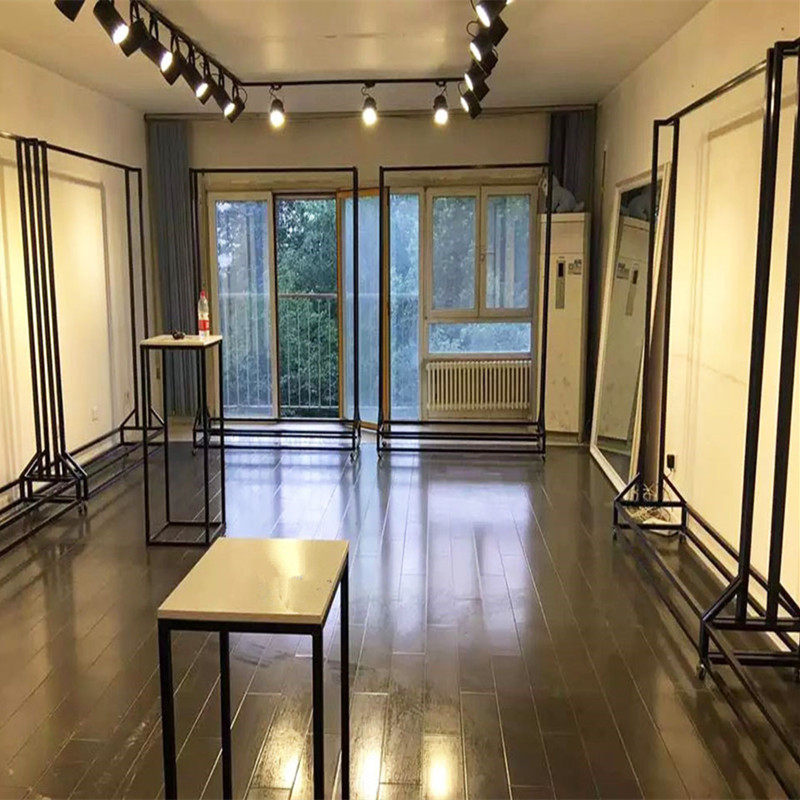 欧式简约落地式婚纱架 服装店展示架 影楼礼服旗袍陈列架挂衣架子