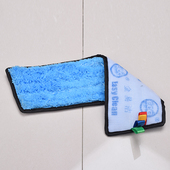 金易洁铝板平板拖把替换涤锦尘罩 短毛罩平拖通用替换墩布头 长