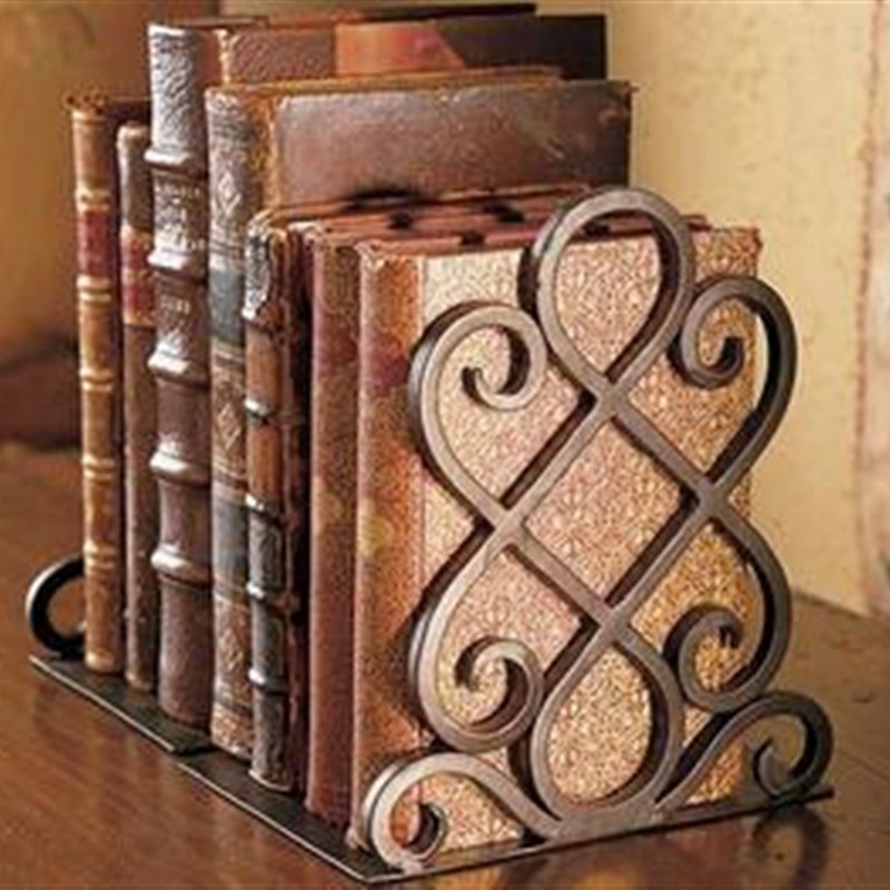 桌上立式书架书夹 简易欧式书架 创意桌面小书架