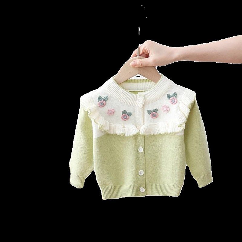 秋冬女童洋气开衫毛衣1岁女宝宝新款秋装针织衫2儿童宽松百搭外套,童装/婴儿装/亲子装,毛衣/针织衫,淘宝优惠券,粉丝福利购,淘宝优惠卷