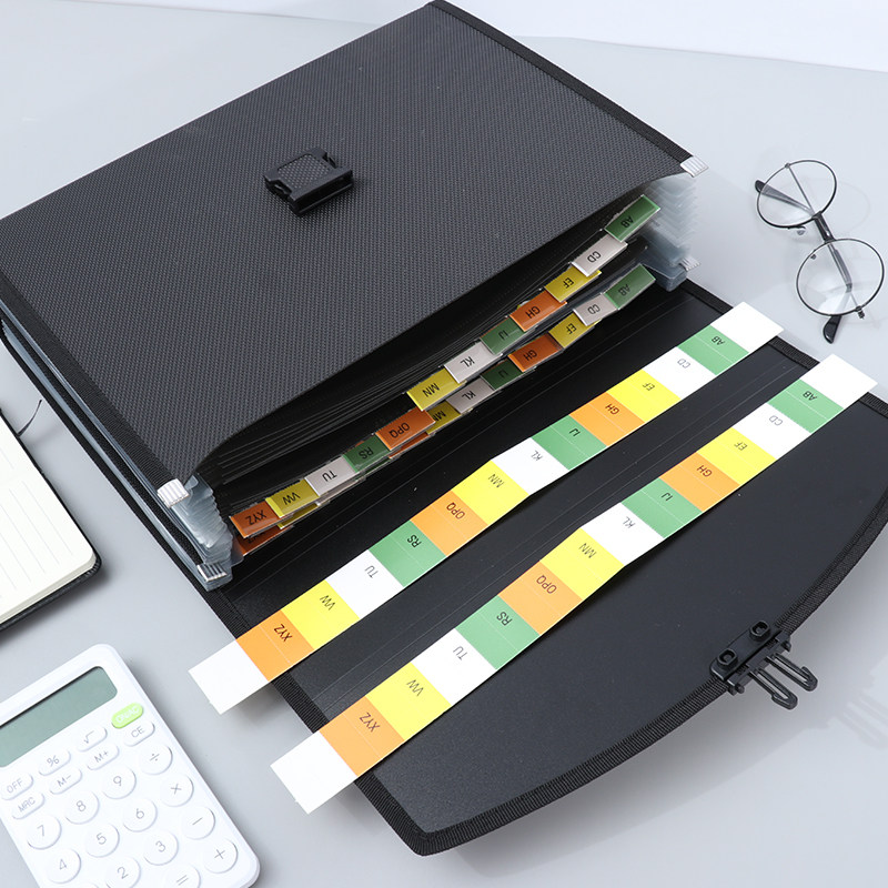 大容量26格手提多卡位包学生用试卷夹卷子收纳袋A4多层文件夹资料,文具电教/文化用品/商务用品,风琴包/事务包,淘宝优惠券,粉丝福利购,淘宝优惠卷