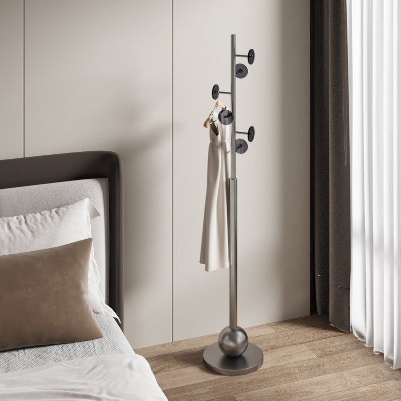 挂衣架落地卧室不锈钢衣帽架时尚美观简约衣服挂架客厅家用单杆式