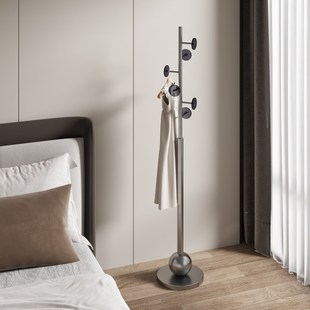 挂衣架落地卧室不锈钢衣帽架时尚美观简约衣服挂架客厅家用单杆式