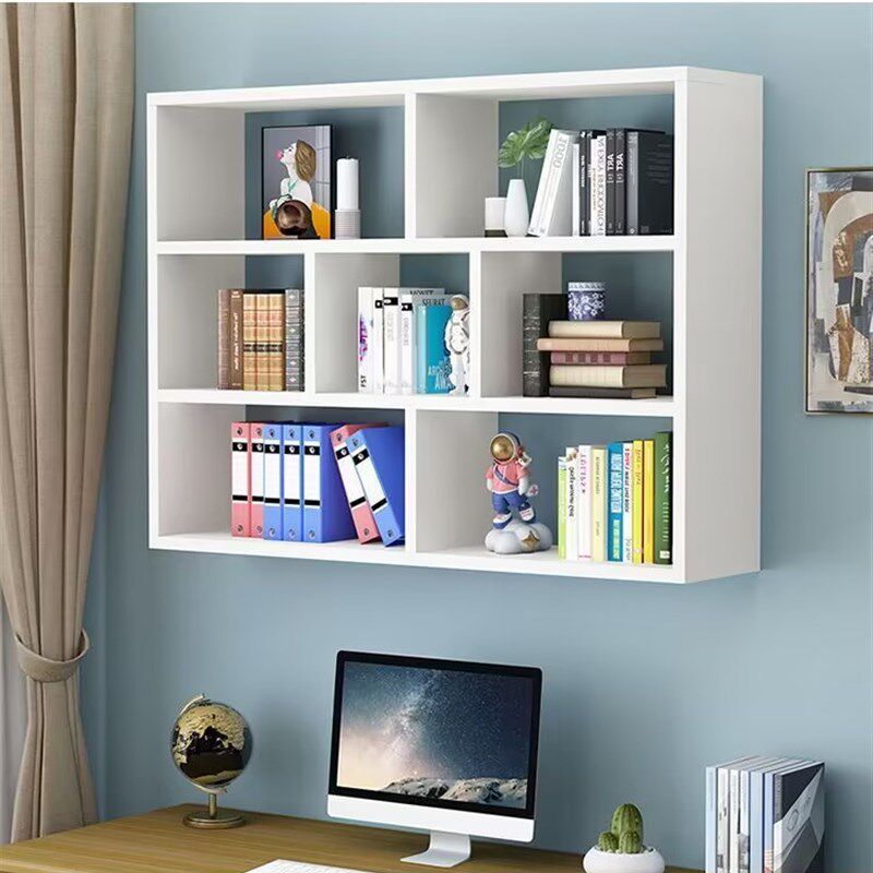 实木墙上置物架壁挂式书架创意墙面储物柜壁柜吊柜收纳酒柜装饰架