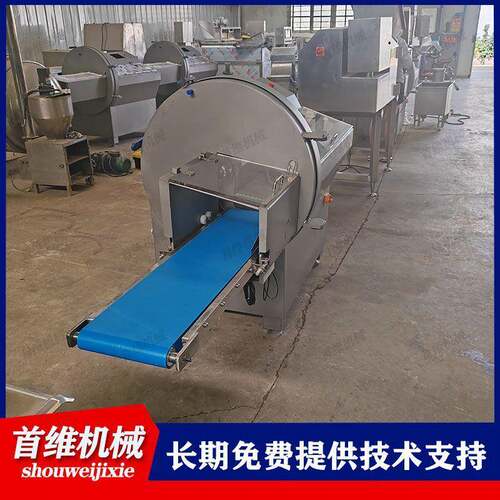 商用多功能羊动肉砍排机 全自分牛份砍排 机帕KAR罗斯火腿切片机