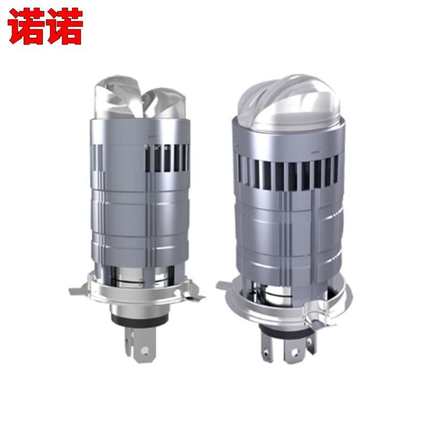 汽车摩托专用LED前照灯高亮聚光透镜M01F无损安装远近一体灯泡