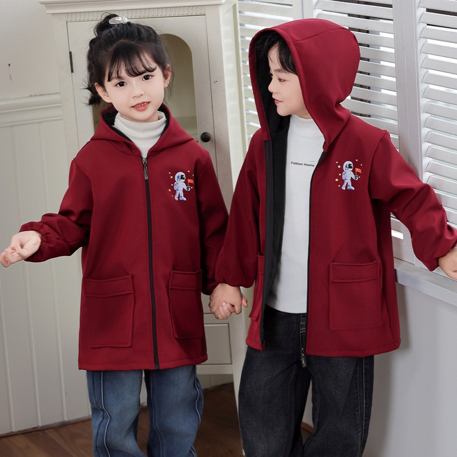 儿童罩衣秋冬防水连帽围裙新款防油男宝羽绒服外套防脏护衣中大童,童装/婴儿装/亲子装,反穿衣/罩衣,淘宝优惠券,粉丝福利购,淘宝优惠卷