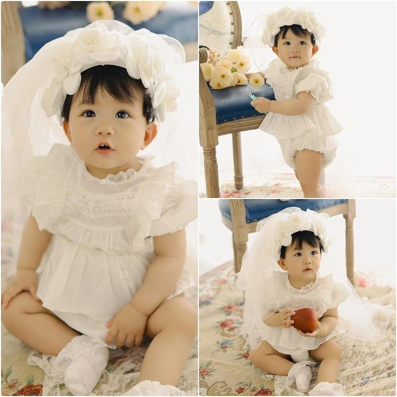 儿童摄影服装宝宝百天照1-2岁照拍照服装复古法式小婚纱公主头纱,童装/婴儿装/亲子装,其它,淘宝优惠券,粉丝福利购,淘宝优惠卷