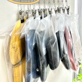 假发收纳神器悬挂式 支架放衣柜假发片头套专用cos头发收纳袋防尘