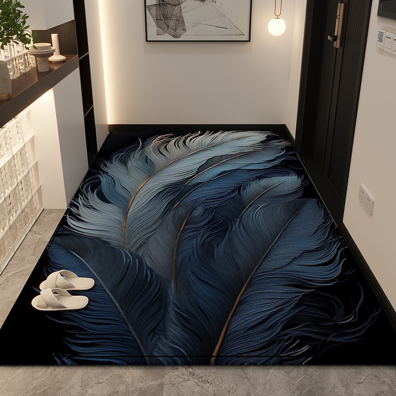 轻奢入户门皮革地垫门垫进门门口脚垫耐脏免洗可擦玄关地毯换鞋垫