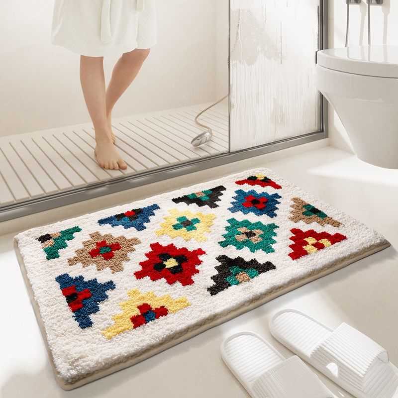 大江地垫家用脚垫卫生间吸水垫浴室加厚防滑垫洗澡间门垫厕所地毯,居家布艺,家用脚垫,淘宝优惠券,粉丝福利购,淘宝优惠卷