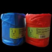 加厚手提背心式 黑彩色垃圾袋学生宿舍酒店塑料袋超厚客厅厕所家用