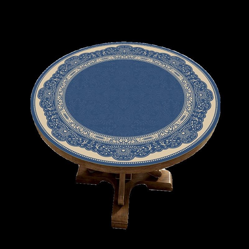 法式伊洛迪花纹皮革圆形皮革餐桌垫防水防油圆桌垫茶几垫子餐桌布,居家布艺,桌布,淘宝优惠券,粉丝福利购,淘宝优惠卷