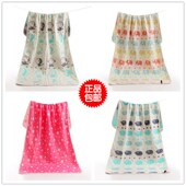 五层纱布纯棉男女浴巾成人加大加厚儿童卡通盖毯柔软吸水巾 包邮