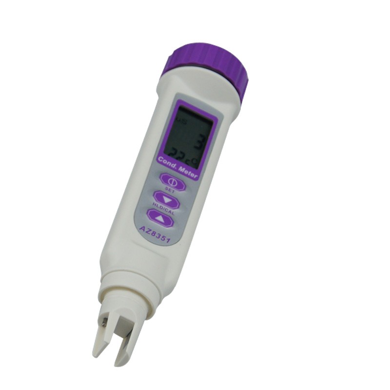 衡欣 AZ8351高精度电导率仪 水质检测 电导率测试笔 电导率带温度