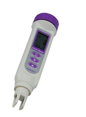 衡欣 AZ8351高精度电导率仪 水质检测 电导率测试笔 电导率带温度