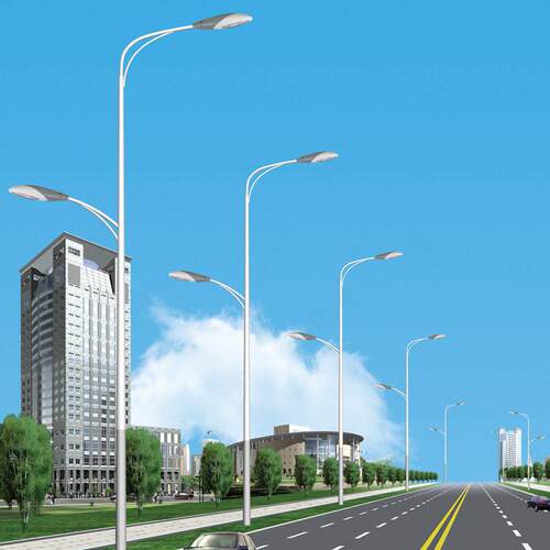 厂QBX双头市电路灯 双臂ED路灯大功率L8W0市家政道路太阳能路灯