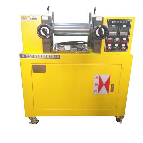 小型vc全自动开炼机橡胶炼胶XH-401CE机p型胶电加热实微验室硅色