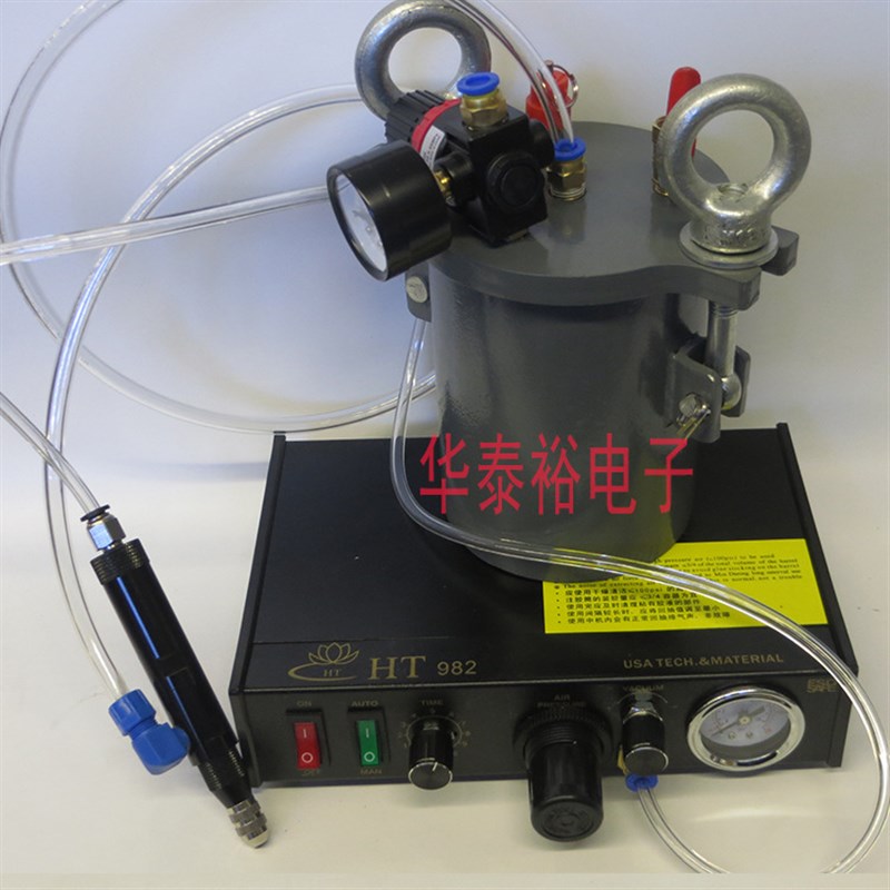 点胶机碳钢压力桶精密点胶阀单动微型阀点胶针R头点胶枪点胶设备