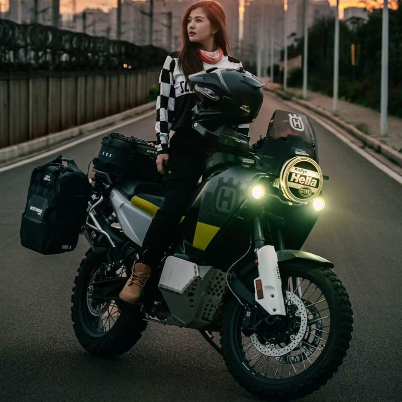 西风适用诺顿901ADV改装摩托车边包轻骑兵大容量快拆防水摩旅挂包