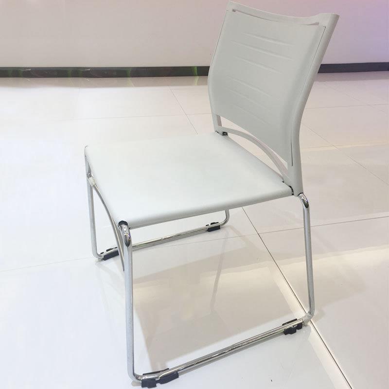 塑料面会议椅电脑工作椅会议洽谈休闲接待椅休闲会客班前椅