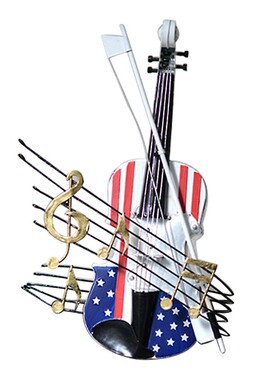 小提琴创意摆件橱窗道具样板房服装店家居软装饰品摆设艺术品欧式