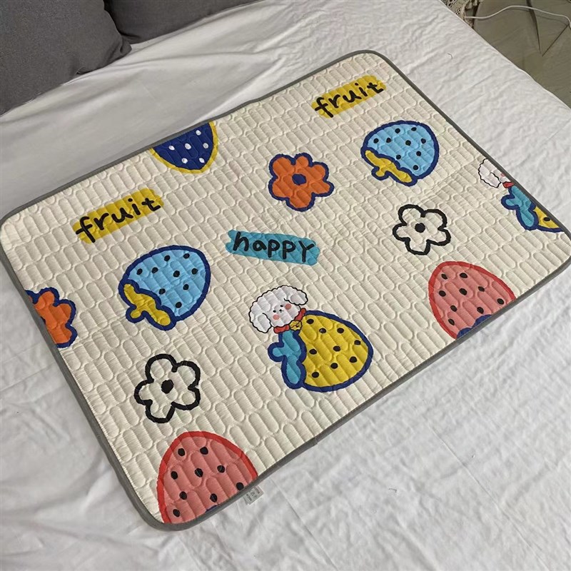 防水可机洗一面棉一面绒隔尿垫婴儿童床垫老人护理垫隔脏垫宝宝