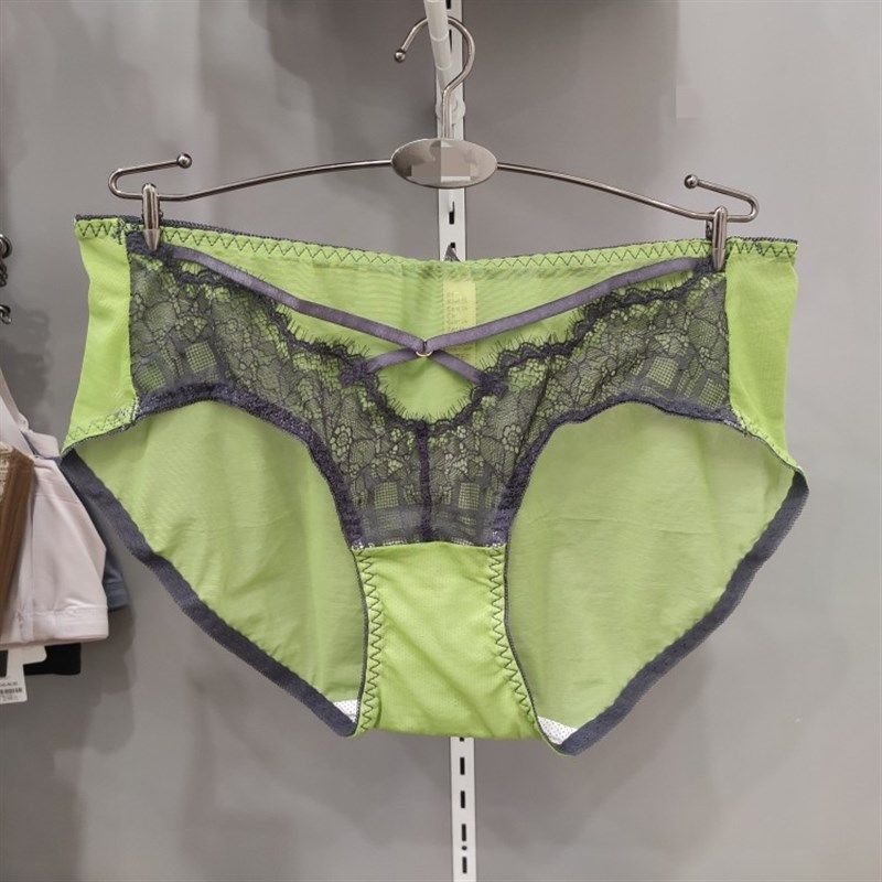 中腰内裤性感透明网纱女士三角裤头3188镂空交叉舒适底裤短裤,女士内衣/男士内衣/家居服,女三角裤,淘宝优惠券,粉丝福利购,淘宝优惠卷