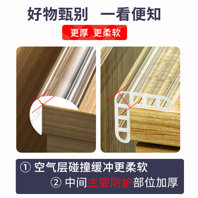 气泡透明防撞条儿童环保无毒桌角墙角包边防护宝宝磕碰防撞贴自粘,婴童用品,防撞条,淘宝优惠券,粉丝福利购,淘宝优惠卷