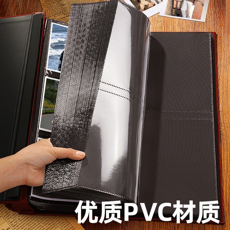 6寸1000张相册本大容量家庭情侣影集儿童纪念册5寸宝宝照片收纳簿