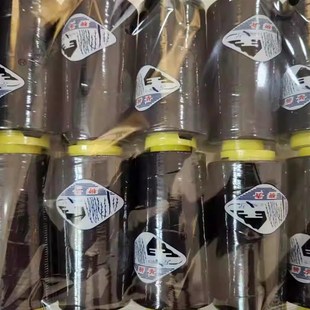 柳青牌高速缝纫线402黑色白色3000Y家用工业缝衣服手缝机线涤纶线