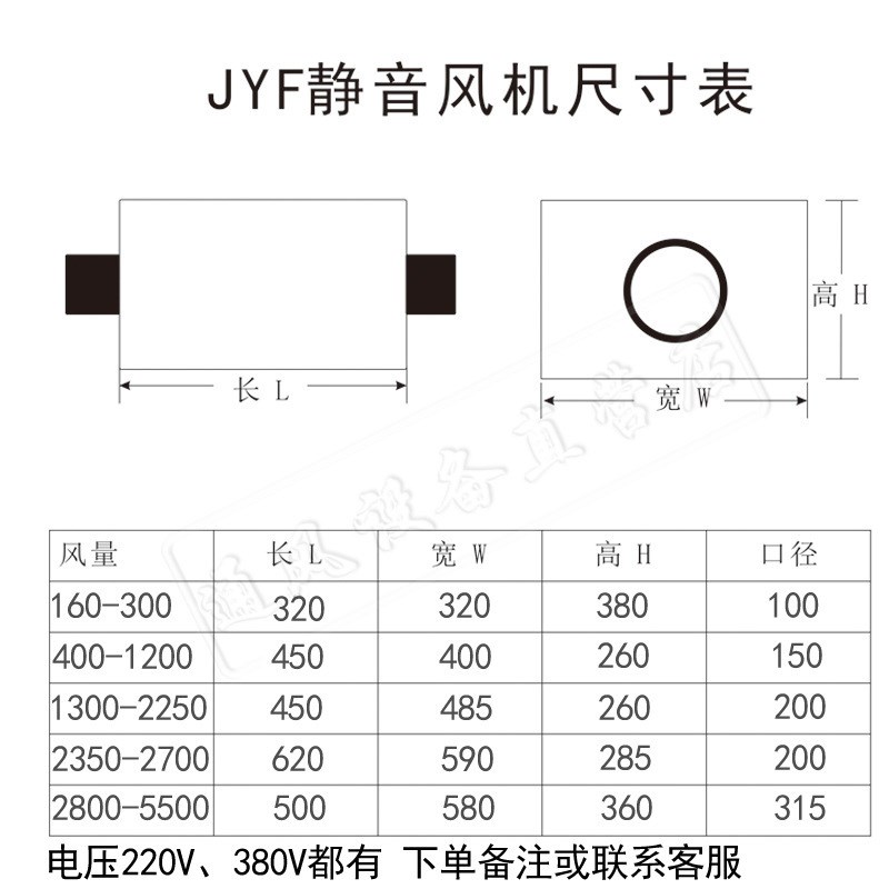 管道风机静d音单向流3000风量小功率小型低噪音离心初效过滤送风