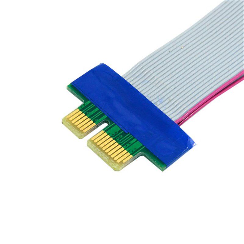新款PCI-E延长线16X 1X线 PCBIE倍速8X公对母转接线转接卡Y卡回排