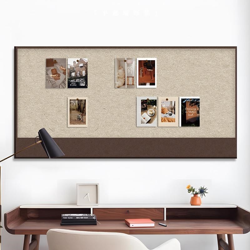 毛毡墙贴展示板背景墙照片墙软木板留言板文化墙背景板客厅相片墙