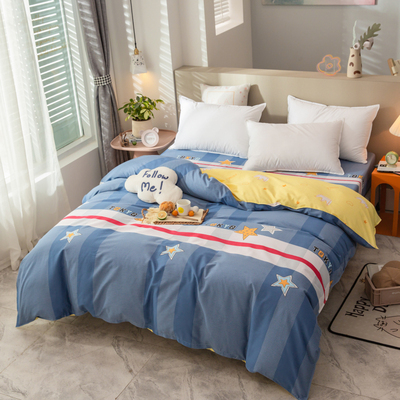 被罩150xd200纯棉简约现代男生 被套单件两米乘2米3220x240cm潮流